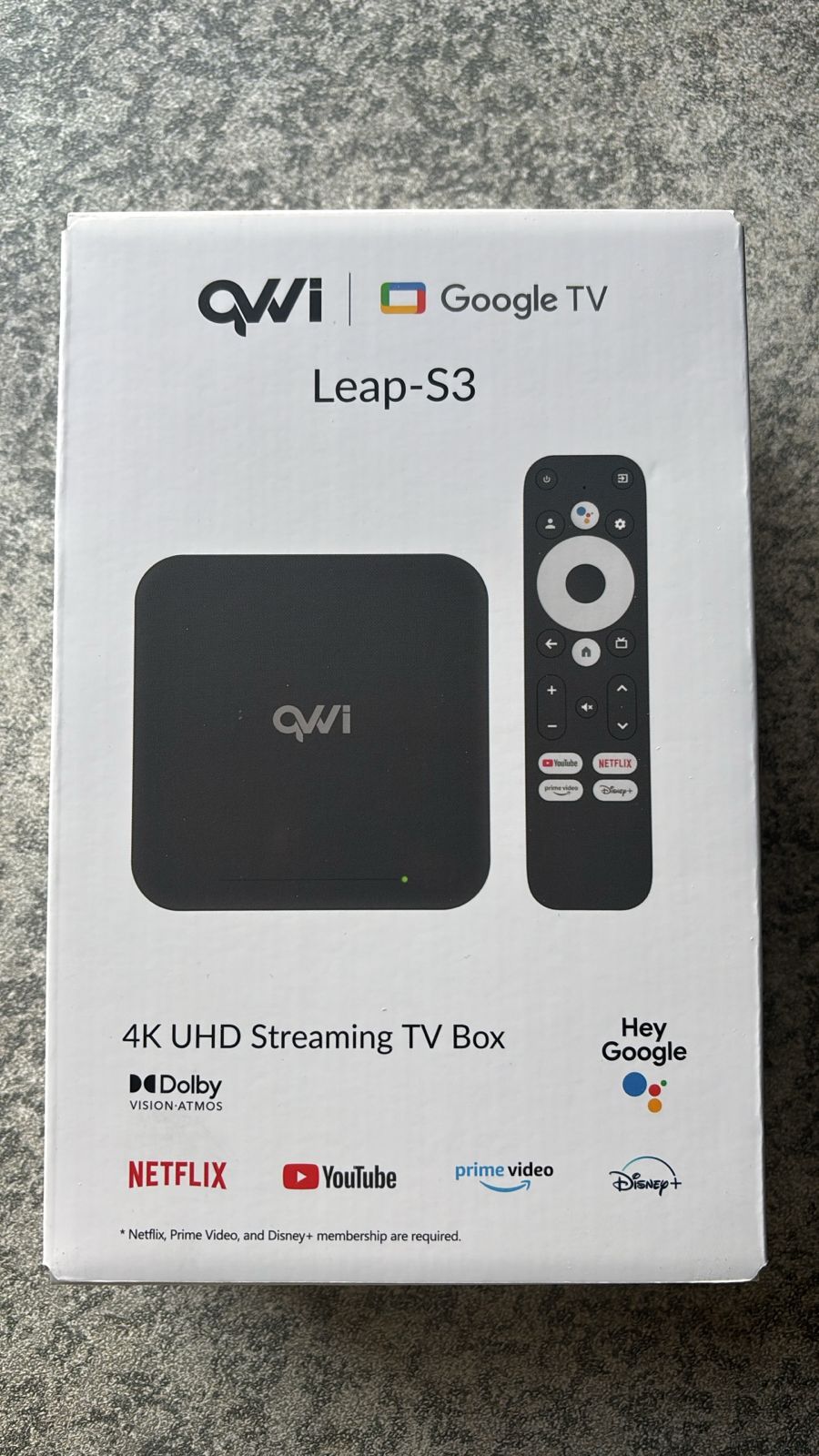 Qvvi TV box: Pre-loaded with apps